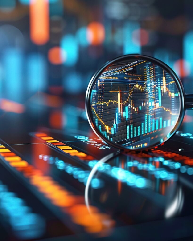 adobestock magnifying glass on chart 2
